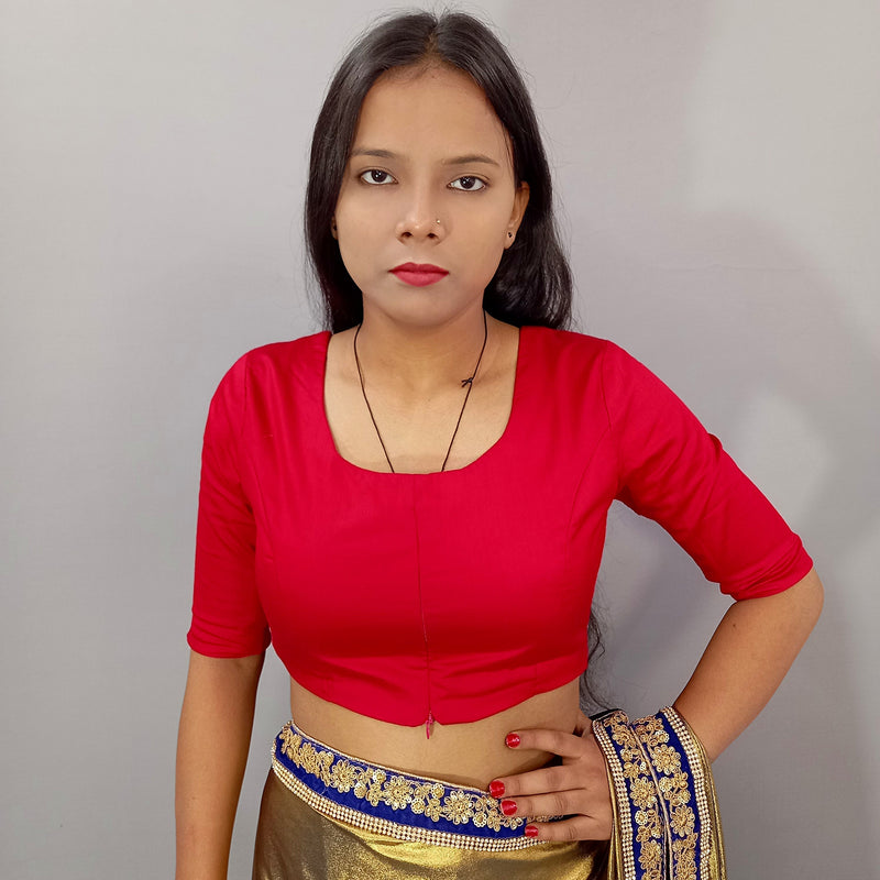 Red and Maroon Blouses for Women