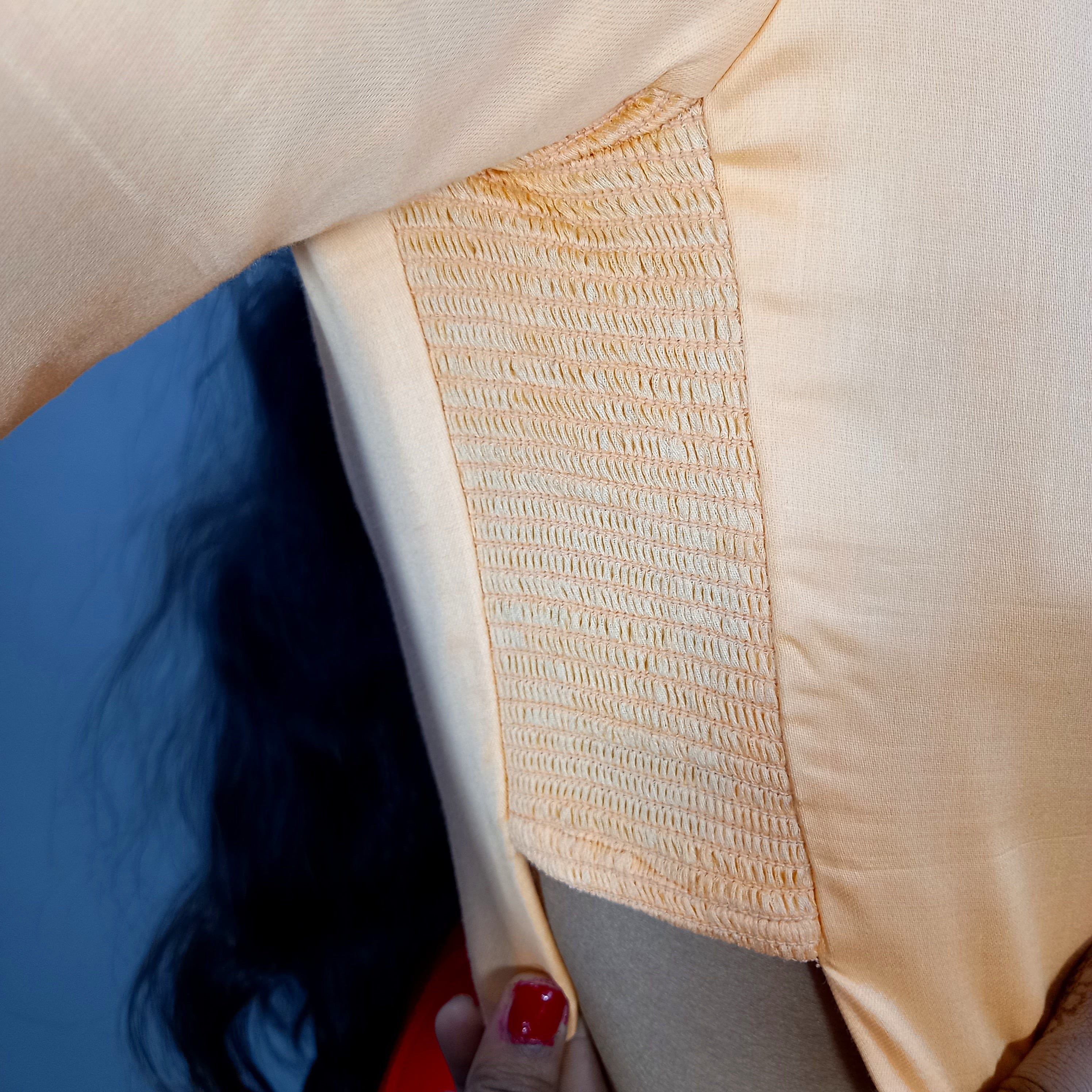 Aabha Saree Blouse in Light Orange